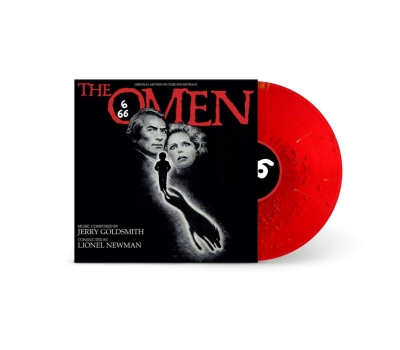 muzyka z filmu - Jerry Goldsmith The Omen (Blood Red with Black Splatter Vinyl)