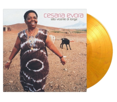 Césaria Évora - Sao Vicente Di Longe (180g) (Limited Numbered Edition) (Orange + Black Marbled Vinyl)