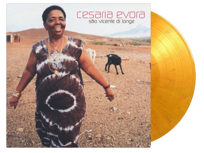 Césaria Évora - Sao Vicente Di Longe (180g) (Limited Numbered Edition) (Orange + Black Marbled Vinyl)