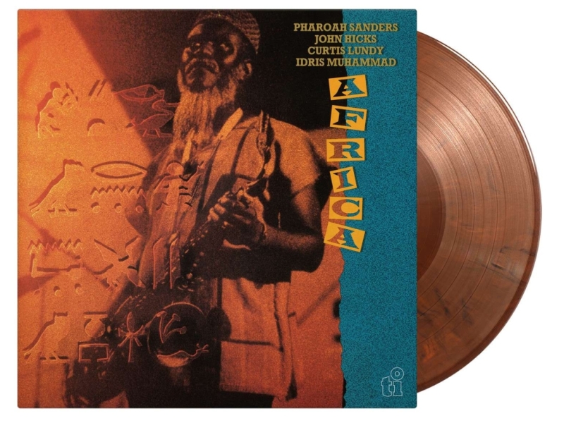 Pharoah Sanders - Africa (180g) (Limited Numbered Edition) (Orange & Black Marbled Vinyl)