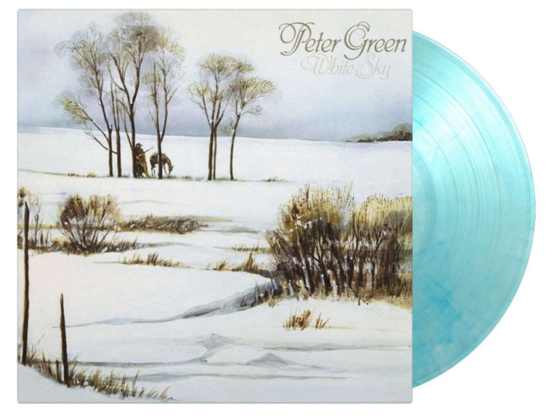 Peter Green - White Sky (180g) (Limited Numbered Edition) (Crystal Clear & Blue Marbled Vinyl)