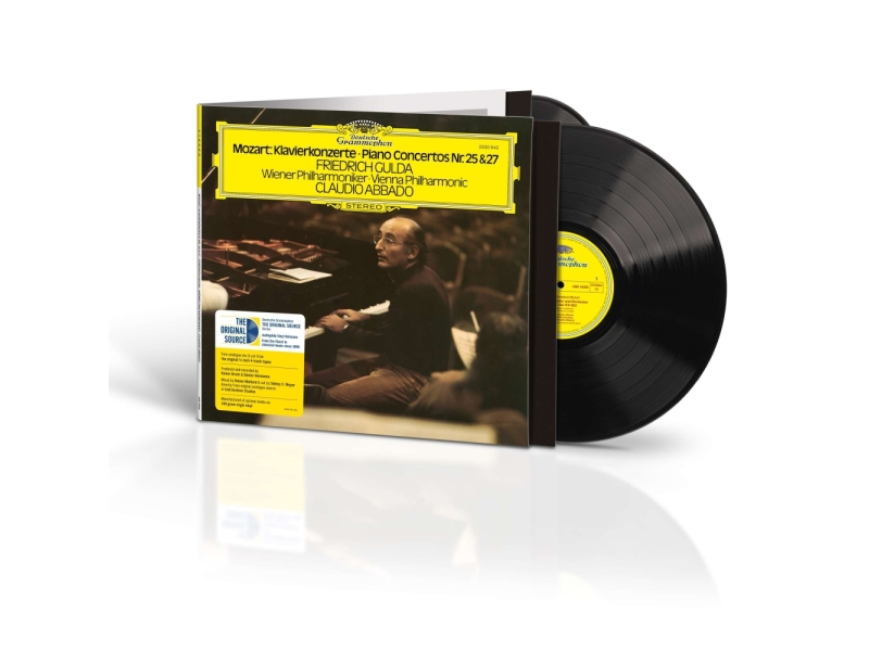 Mozart - Piano Concertos Nos. 25 & 27 Friedrich Gulda and Claudio Abbado winyl