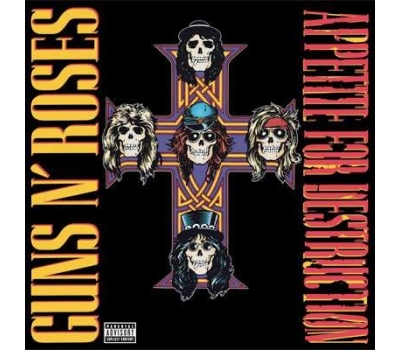  Guns N' Roses – Appetite for destruction winyl uszkodzenie okładki