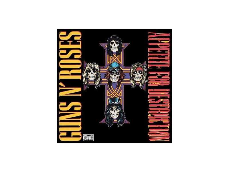  Guns N' Roses – Appetite for destruction winyl uszkodzenie okładki