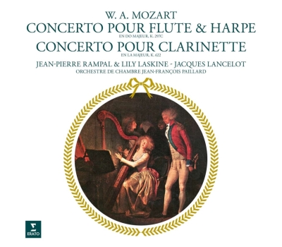 Wolfgang Amadeus Mozart - Koncert na flet i harfę  KV 299 winyl
