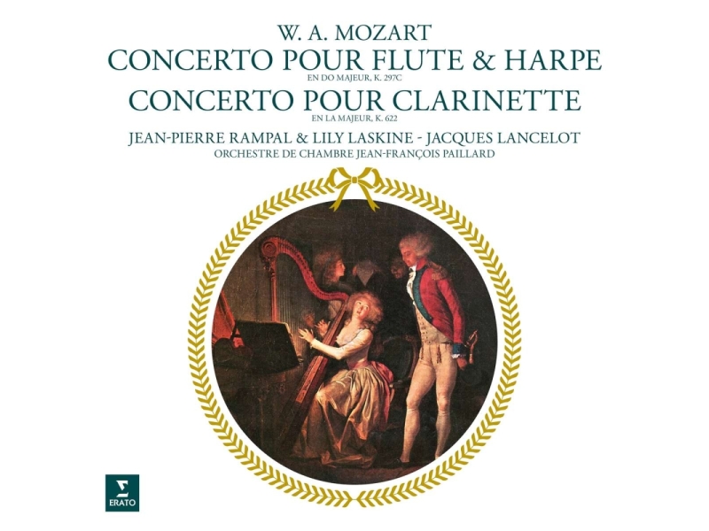 Wolfgang Amadeus Mozart - Koncert na flet i harfę  KV 299 winyl