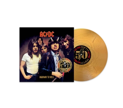 AC/DC - Highway To Hell (50th Anniversary) (remastered) (180g) (Limited Edition) (Gold Nugget Vinyl) (+ Artwork Print)