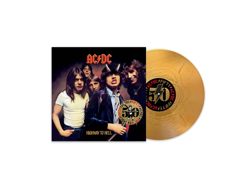AC/DC - Highway To Hell (50th Anniversary) (remastered) (180g) (Limited Edition) (Gold Nugget Vinyl) (+ Artwork Print)