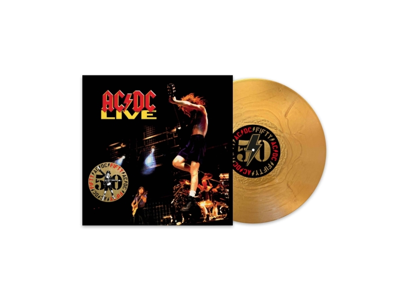 AC/DC - Live (50th Anniversary) (remastered) (180g) (Limited Edition) (Gold Nugget Vinyl) (+ Artwork Print)