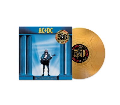 AC/DC - Who Made Who (50th Anniversary) (remastered) (180g) (Limited Edition) (Gold Nugget Vinyl) (+ Artwork Print)