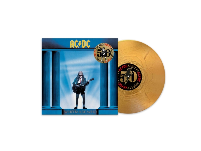 AC/DC - Who Made Who (50th Anniversary) (remastered) (180g) (Limited Edition) (Gold Nugget Vinyl) (+ Artwork Print)