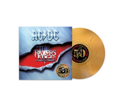 AC/DC - The Razors Edge (50th Anniversary) (remastered) (180g) (Limited Edition) (Gold Nugget Vinyl) (+ Artwork Print)