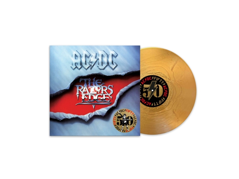 AC/DC - The Razors Edge (50th Anniversary) (remastered) (180g) (Limited Edition) (Gold Nugget Vinyl) (+ Artwork Print)