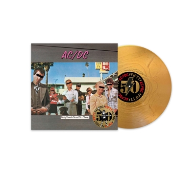 AC/DC -  Dirty Deeds Done Dirt Cheap (50th Anniversary) (remastered) (180g) (Limited Edition) (Gold Nugget Vinyl) (+ Artwork Print)