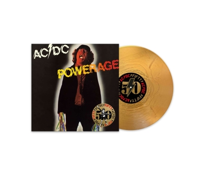 AC/DC - Powerage (50th Anniversary) (remastered) (180g) (Limited Edition) (Gold Nugget Vinyl) (+ Artwork Print)