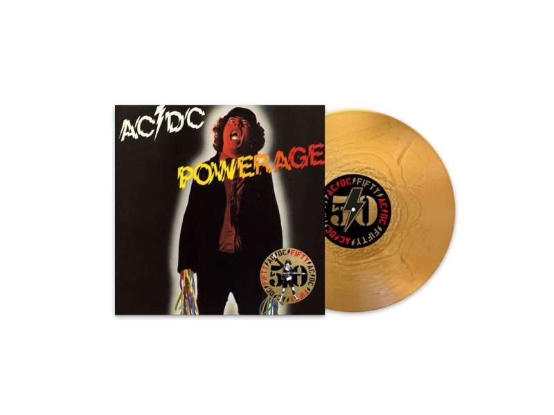 AC/DC - Powerage (50th Anniversary) (remastered) (180g) (Limited Edition) (Gold Nugget Vinyl) (+ Artwork Print)