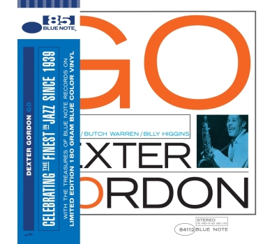 Dexter Gordon - Go! (180g) (Limited Indie Exclusive Edition) (Blue Vinyl) winyl