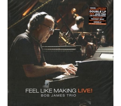 Bob James - Feel Like Making LIVE!  (Numbered Limited Edition Orange Vinyl) winyl