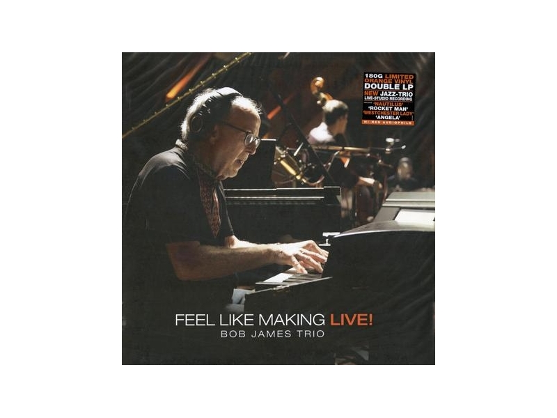 Bob James - Feel Like Making LIVE!  (Numbered Limited Edition Orange Vinyl) winyl