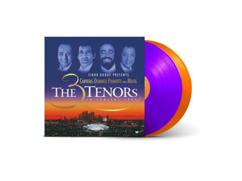 Carreras,Domingo,Pavarotti with Mehta - The 3 Tenors in Concert 1994 (180g / Orange/Purple Vinyl) winyl