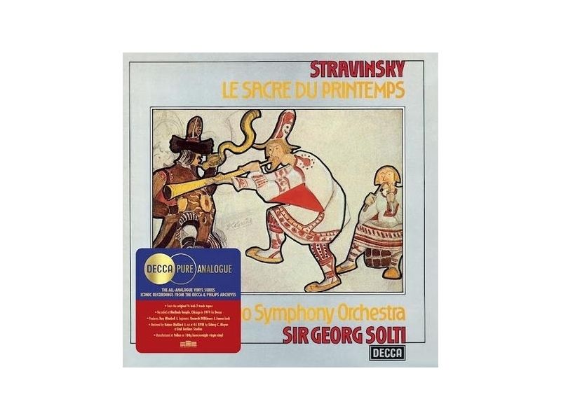 Georg Solti, Chicago Symphony Orchestra - Strawiński  Le Sacre du printemps  (Numbered Limited Edition) winyl